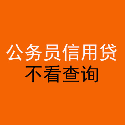 汶上公务员信用贷款